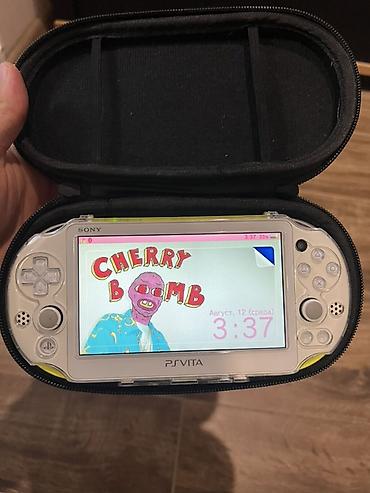 switch oled: Sony PS Vita (модель Slim, PCH-2000) в редкой расцветке: белая — 3
