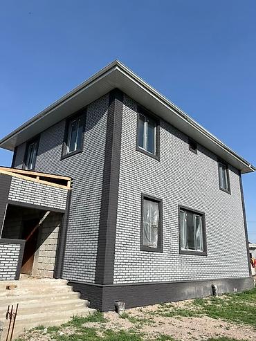 Фиброцементные фасадные панели: Двухэтажный дом с комбинированной отделкой фасада: одна часть — 27