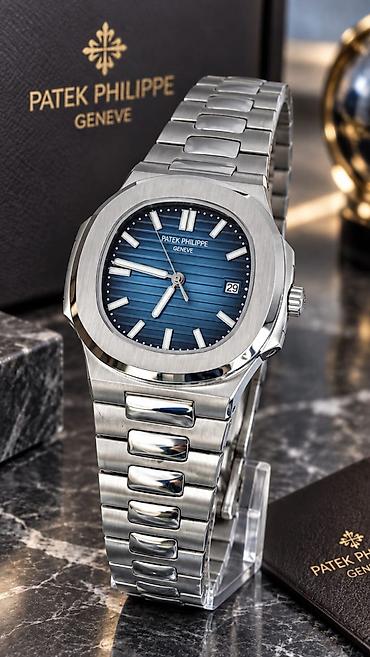 up saat type 1: Patek Philippe Nautilus – İsveçrə istehsalı premium mexaniki qol saatı — 1