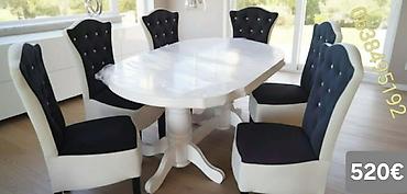 Stilske garniture: Trpezarijski setovi – više modela - Set 1 (prikaz 1 i 4) – 640€: - — 22