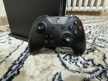 xbox one fat: Xbox One (qara) oyun konsolu Xüsusiyyətlər: - Şaquli dayaqla birlikdə — 5
