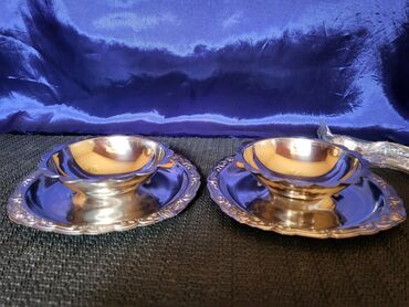 Kuhinjski setovi: Set nov za dvoje za poslastice 18/8.oznaka nerdjajuci celik iz — 11