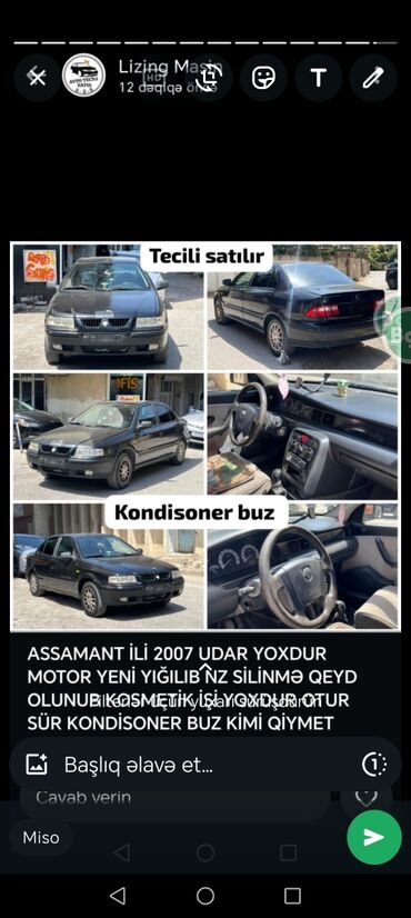 фольксваген поло 1 6: Azsamand 2007.ci.il.Bez udar. Masindi
Kandirsaber buz kimi
