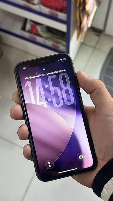 iphone 11 2el: IPhone 11, 64 GB, Qara, Face ID — 1