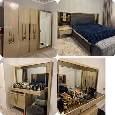 куплю спальный гарнитур: İkinəfərlik çarpayı, Dolab, Termo, 2 tumba, İşlənmiş