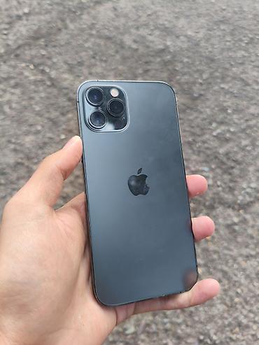 mini pc: IPhone 12 Pro, Б/у, 256 ГБ, Графит, 100 % — 1