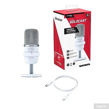 HyperX SoloCast (519T2AA) – Ağ rəngli USB mikrofon Əsas lalafo.az -da HyperX SoloCast (519T2AA) – Ağ rəngli USB mikrofon Əsas