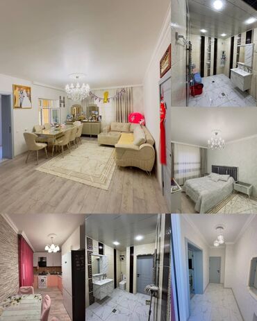 ehmedlide kirayə evlər: 60 м², 2 комнаты, Комби, Газ, Электричество