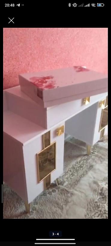 taxt doşəyi: Yataq mebeli dəsti (2 nəfərlik taxt + Matras + Şfoner + 2 Tumba + — 3