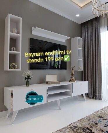 TV altlığı: Yeni, Düz TV altlığı, Polkasız, Laminat, Azərbaycan — 11