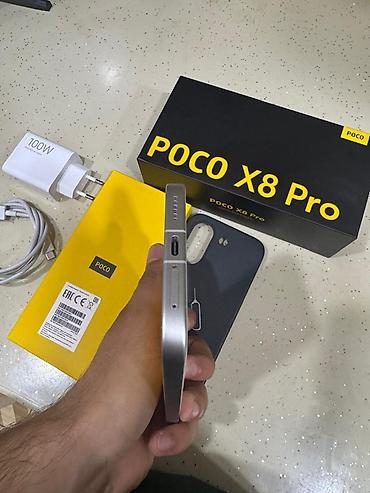 htc u play: Poco X8 Pro, 512 GB, rəng - Ağ, Barmaq izi — 4