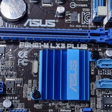 Материнские платы: Материнская плата, Новый, Asus, LGA1155, Micro-ATX, Для ПК — 7