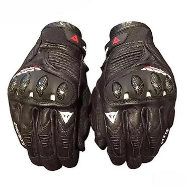 Sportska odeća: Dainese kozne rukavice crne za motor nove bajkerske rukavice | cene — 2