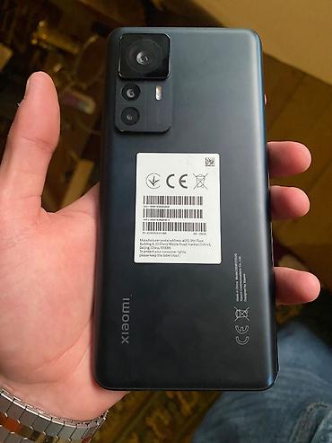 4 luk kabel: Xiaomi 12T Pro, 256 GB, rəng - Qara — 1