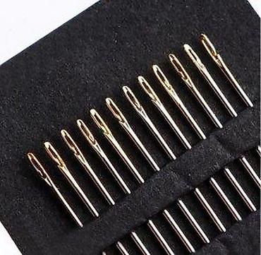 Igle za šivaće mašine: Samonitkujuće igle “One Second Needles” – set - Inovativna ušica sa — 22