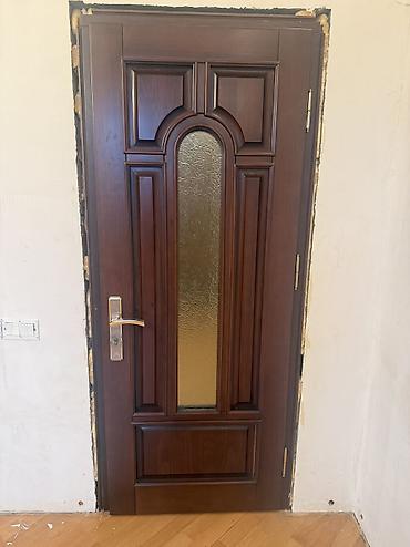 qapi taxta: Qonaq otağı üçün İşlənmiş Otaq qapısı 90x205 sm Zamok ilə, Ödənişli quraşdırma, Ödənişli çatdırılma — 5