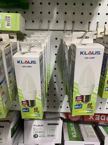 LED лампа KLAUS - Тип: светодиодная лампа (LED) - Цоколь: E27 -