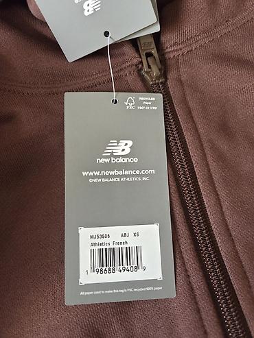 толстовки мужской: Худи на молнии New Balance Athletics French Новое не патрёпанное - — 3