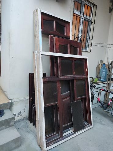 pancara: 2 qapı (çərçivəsi ilə birlikdə) və 2 pəncərə (çərçivəsi, fortuçkası — 4