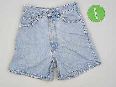 jeansowe spodnice: Zara, Szorty damskie, rozmiar 2XS — 2