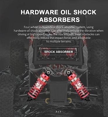 oyuncaq mator: Wltoys 124016 RC car. Sinifnin en guclu motorlarindan biri ile techiz — 9
