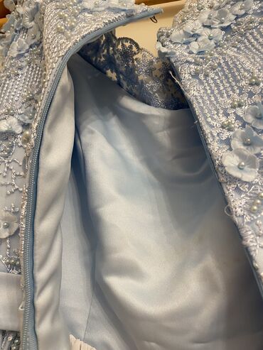 Ziyafət donları: Yep yenidir. Bir defe geyinilib,nişanda. El işi bahalı parçadır — 6