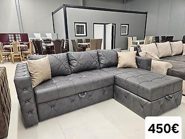 Ugaone garniture: Ugaona trosed-ležaj sa ležajem i sandukom za odlaganje - Model — 11