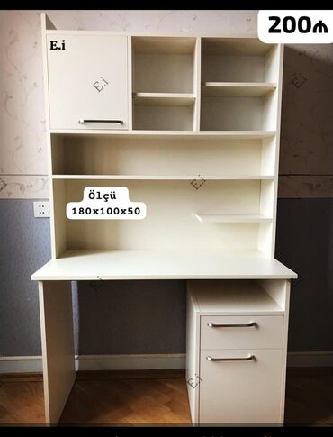 Masalar: Yazı masası, Yeni, Açılmayan, Laminat, Dördbucaq masa -da lalafo.az — 7 Masalar: Yazı masası, Yeni, Açılmayan, Laminat, Dördbucaq masa — 7