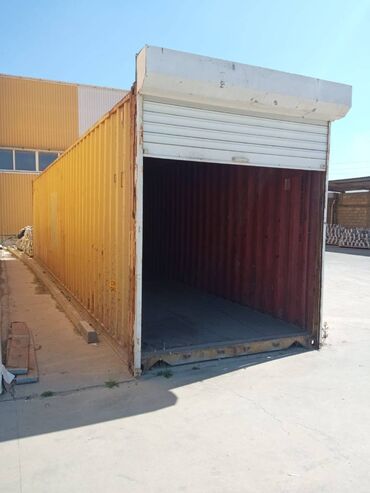 Konteynerlər: 🚛 40 fut konteyner satılır – Əla vəziyyətdə! 📐 Ölçülər: 🔸 Uzunluq – 12