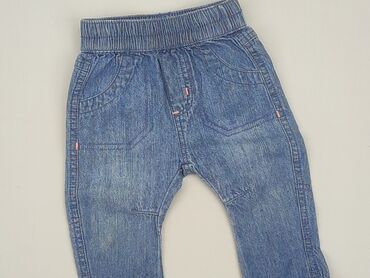 spodnie czarne mom jeans: Legginsy, 0-3 m, stan - Bardzo dobry