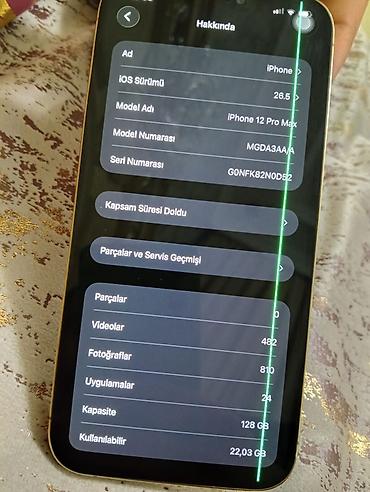 Apple iPhone: IPhone 12 Pro Max, 128 GB, Qızılı — 6