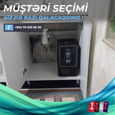 Su filtrləri: Cihaz ən son texnologiyalı Smart modeldir. * NFS, İSO sertifikatlı — 8