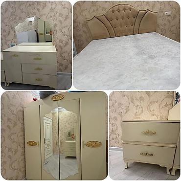 qoyun satis: Yataq dəsti. Satılır 400 azn. Matras verilir. Mebel yaxşı — 1