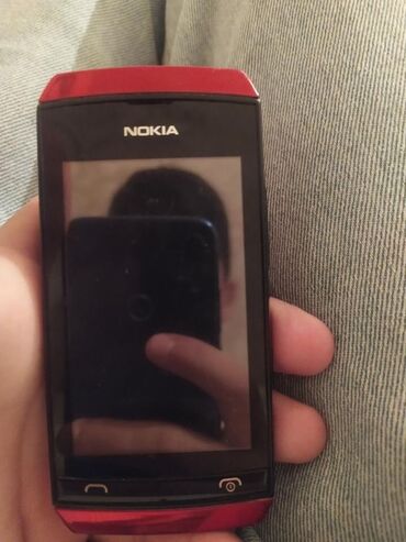 Nokia: Nokia Asha 230, 2 GB, rəng - Qırmızı, Düyməli, Sensor