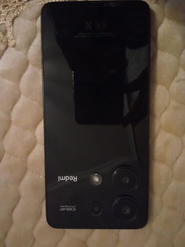 xacmazda ucuz telfonlar: Redmi 13, 128 GB, rəng - Qara, Barmaq izi
