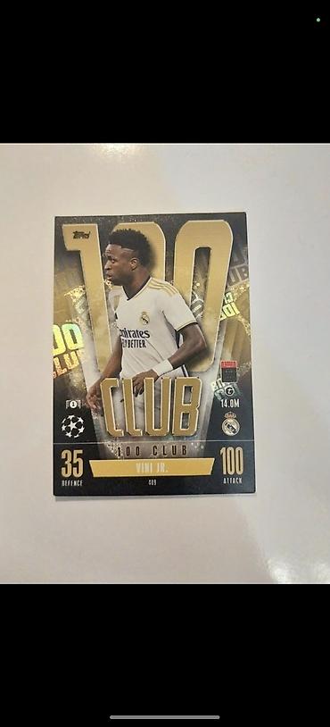 topps: Topps Match Attax UEFA Champions League kolleksiya kartı – “100 Club” — 1