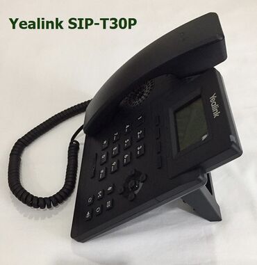telfon zəngləri: Yealink SIP-T30P IP Telefon Yenidir. Karobkası yoxdur sadəcə 1 SIP