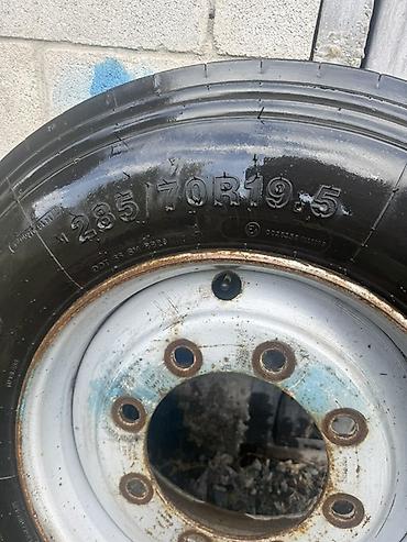 атего 19 5: Грузовое колесо в сборе: шина + стальной диск на тандем или автовоз 8 — 4
