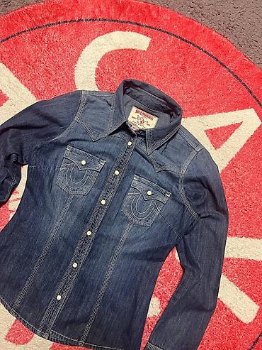 true religion jeans: Джинсовая рубашка True Religion, легитная. Продам оригинальную — 1