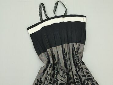 czarna długa sukienki na ramiączkach: Dress, S (EU 36), condition - Very good