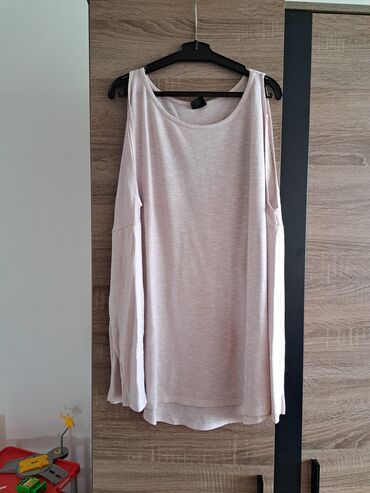 svečane bluze i tunike: XL (EU 42), Pamuk, Jednobojni, bоја - Roze