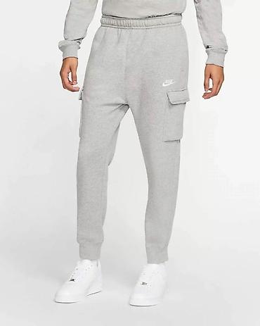 nike tech flecee: Мужские брюки, XL, Nike, Новый, цвет - Серый — 2