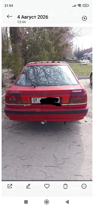 мазда 1989: Mazda 626: 1989 г., 2 л, Механика, Бензин, Лифтбек — 5