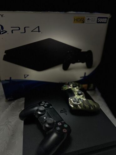 PS4 (Sony Playstation 4): Sony PlayStation 4 (Slim) oyun konsolu – 500 GB, HDR, PS VR Ready — 6