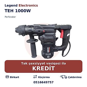 acar desti: Elan başlığı: Perforator TEH 1000W Elan mətni: TEH 1000W perforator – — 1