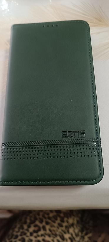 leather case: Продается новый кожаный чехол xsiaomi 12.книжка тем зелёного цвета — 1