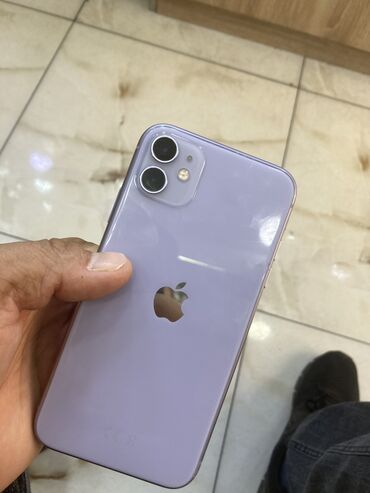 11 qiymeti: IPhone 11, 128 GB, Çəhrayı, Face ID