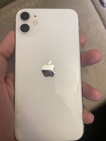 ayfon x satiram: IPhone 11, 64 GB, Ağ, Face ID, Sənədlərlə