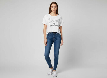 tuzza t shirty: Mohito, T-shirt damski, rozmiar XS