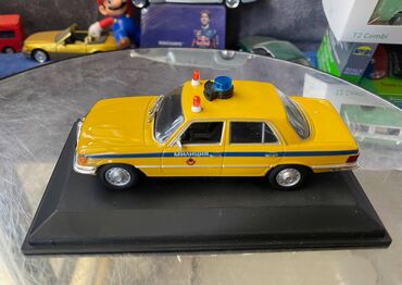 Avtomobil modelləri: Коллекционная модель Mercedes-Benz 450SEL W116 yellow MILICIYA 1975